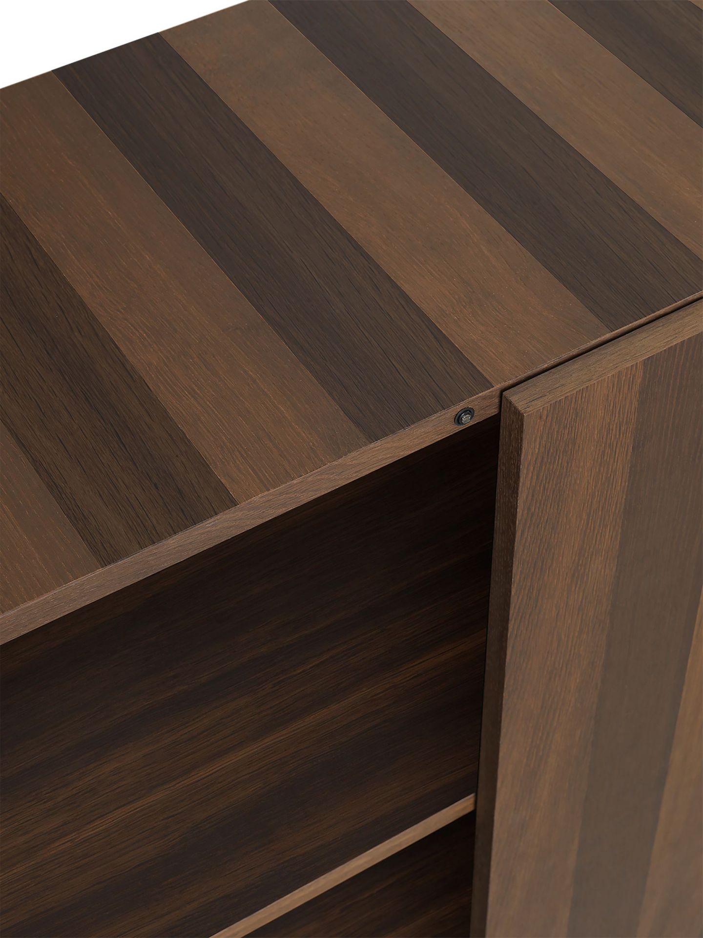 Mail Storage Cupboard Smoked Oak Ferm Living