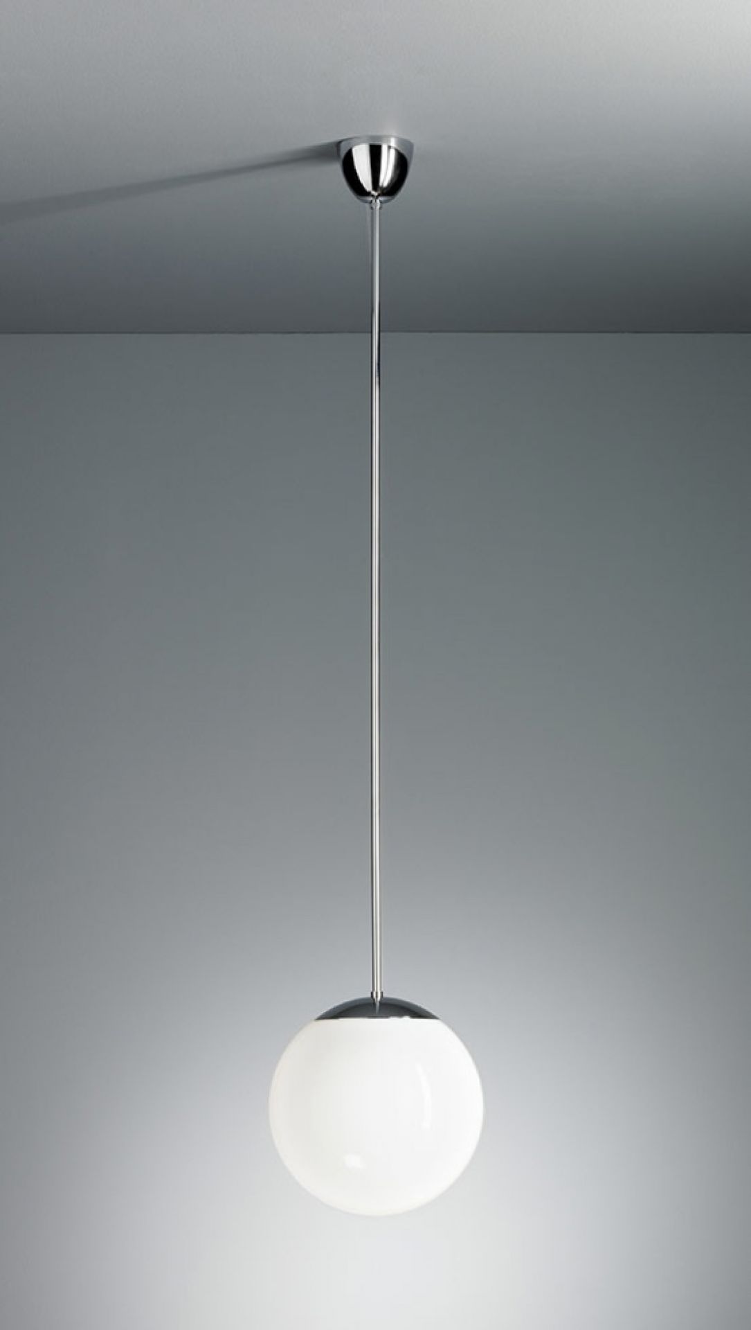 HL 99 / HL99 Pendant Lamp with opal globe Tecnolumen Ø30 cm
