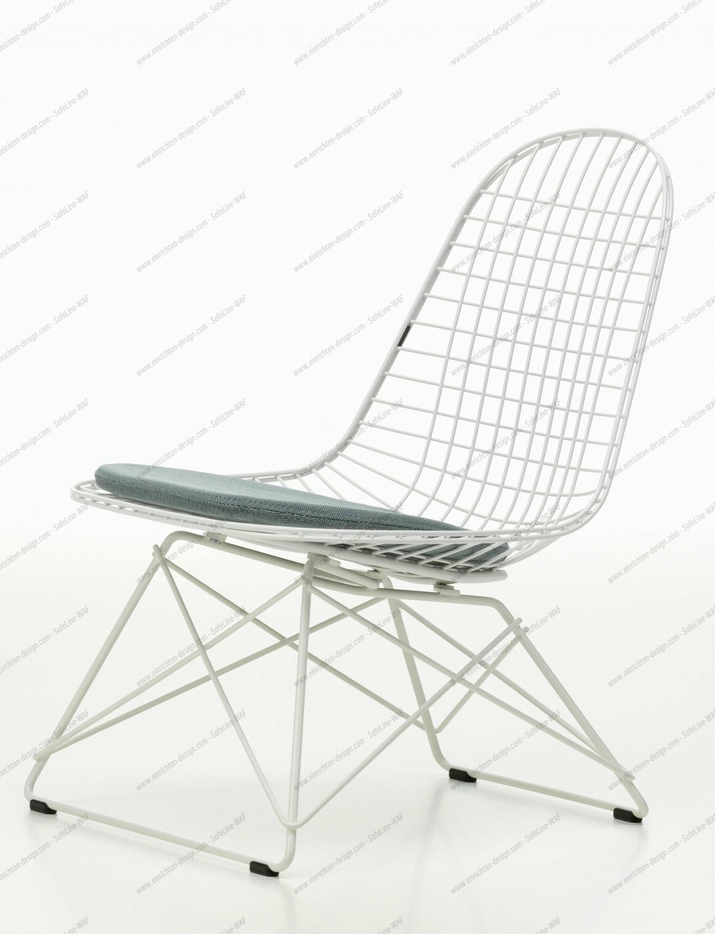 LKR-5 Wire Chair Chair with Seat Cushion Vitra