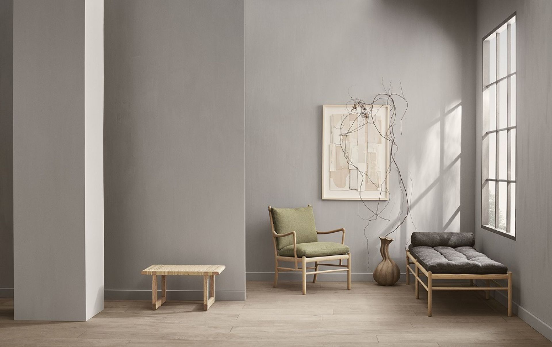 BM0488S Table bench Carl Hansen & Søn