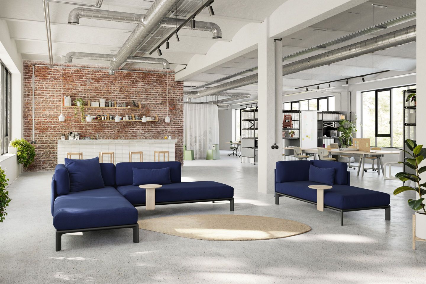 Anagram platform connector 2 pieces Vitra  