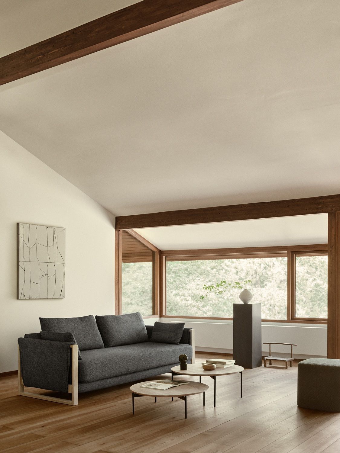 MADISON Wood Sofa / Sofa bed Softline 
