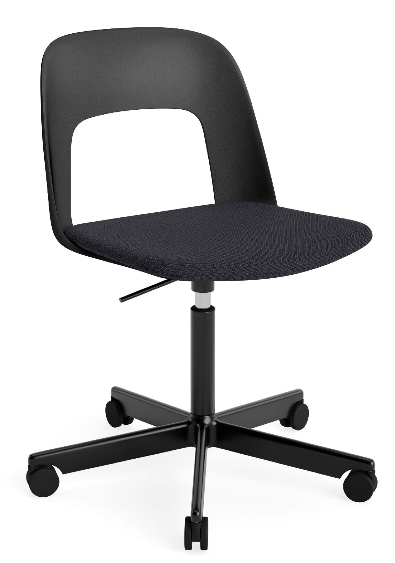Layout Side Chair 143 5-star swivel base chair Hay   