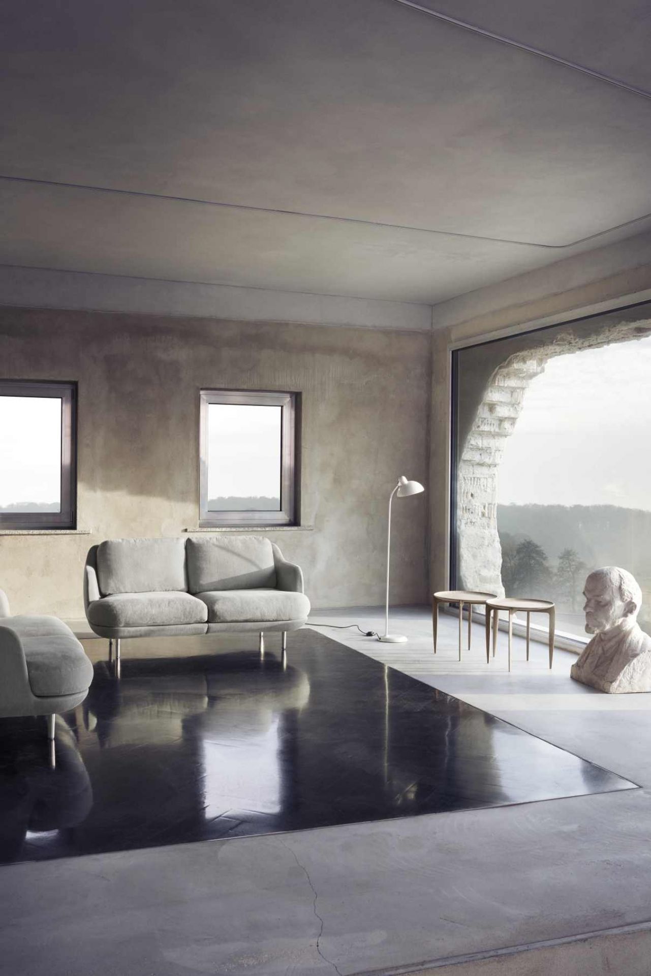 Lune 2- Seater Sofa Fritz Hansen