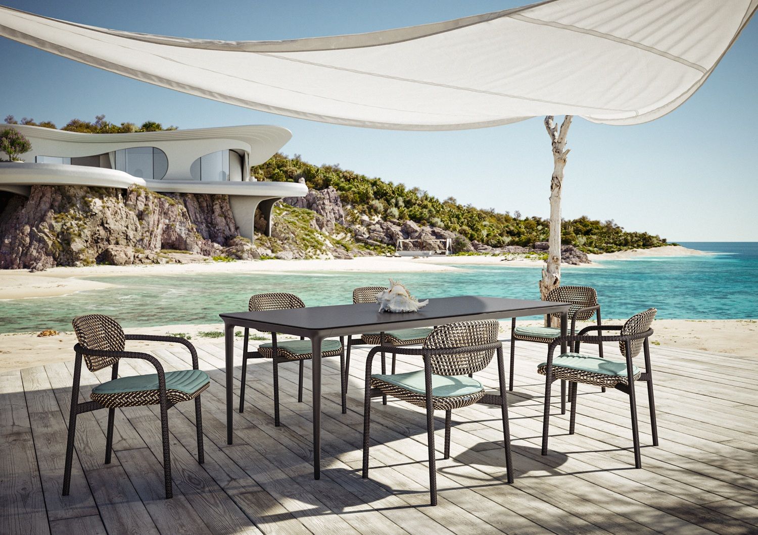 ROII Outdoor Easychair DEDON