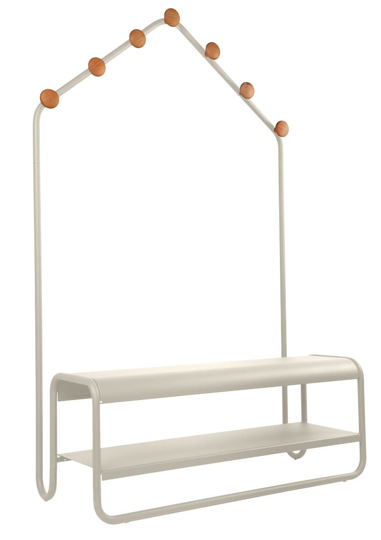 Funambule Coat rack bench Indoor Fermob