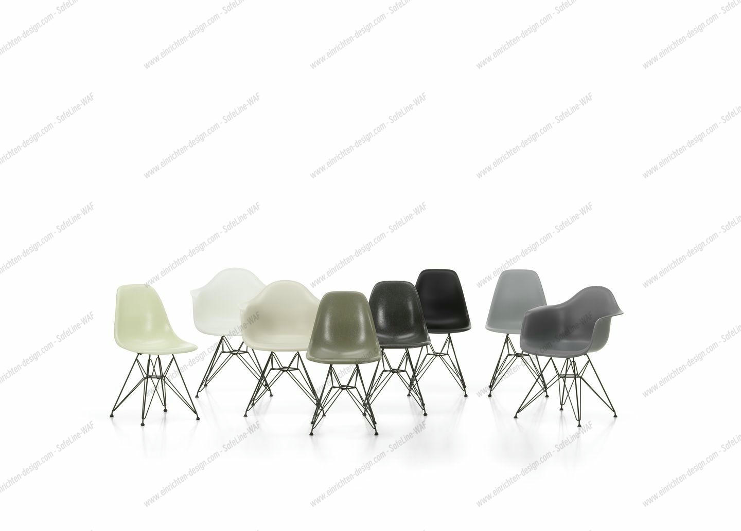 Eames Fibreglass Chair DSR Chair Vitra