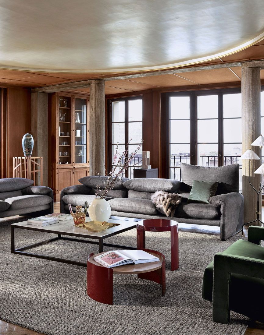 675 Maralunga Sofa 3-seater Cassina