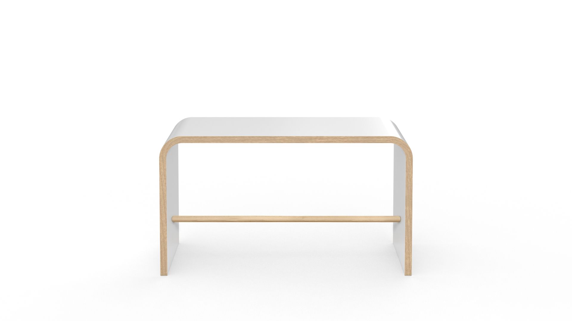 Sit stool white Tojo