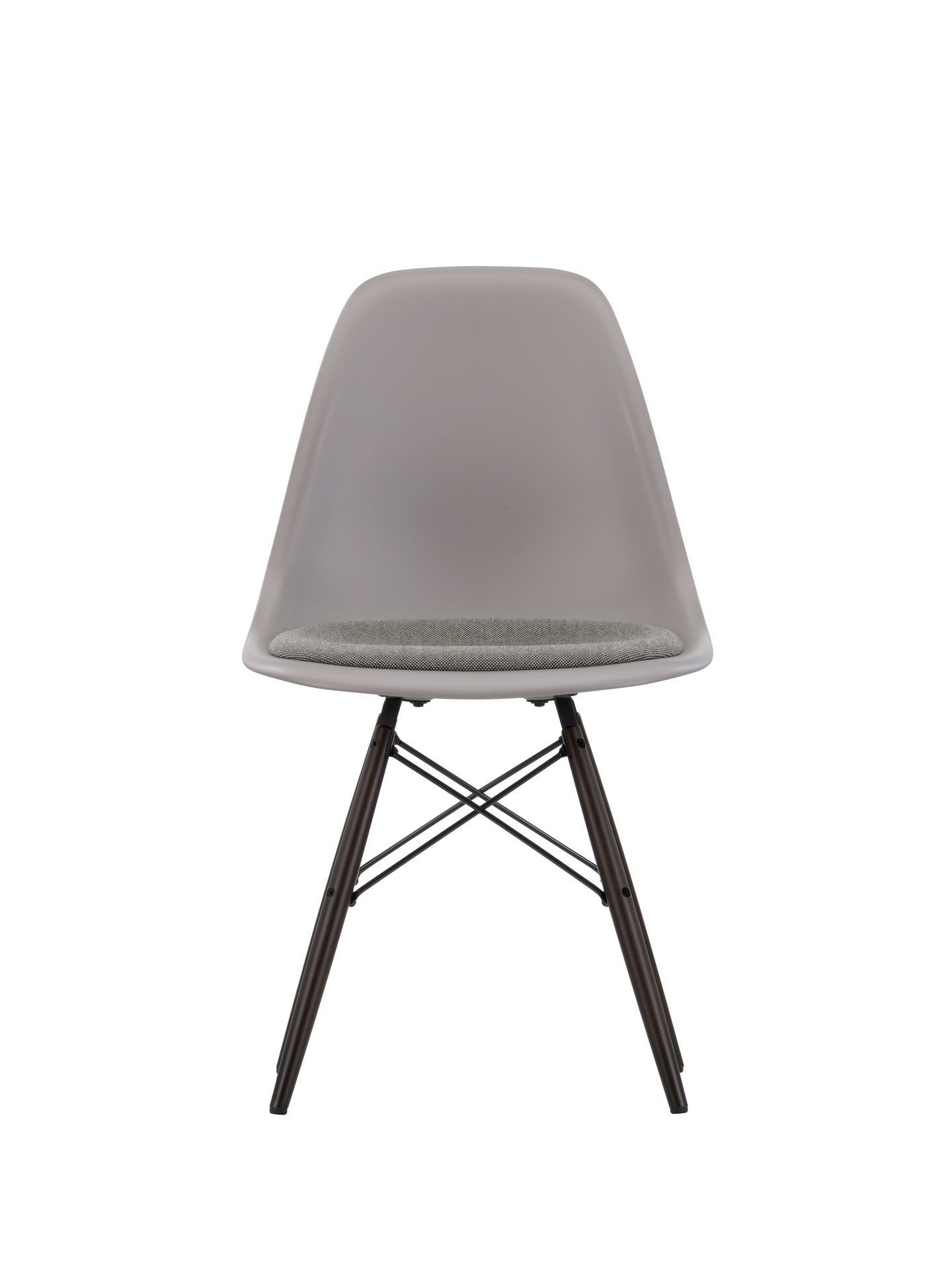 Eames Plastic Side Chair DSW Chair with seat cushion Vitra