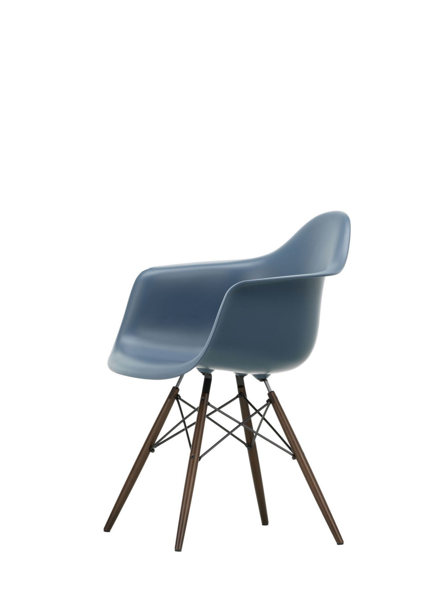 Eames Plastic Arm Chair DAW Chair Vitra Maple yellowish - Tender pink