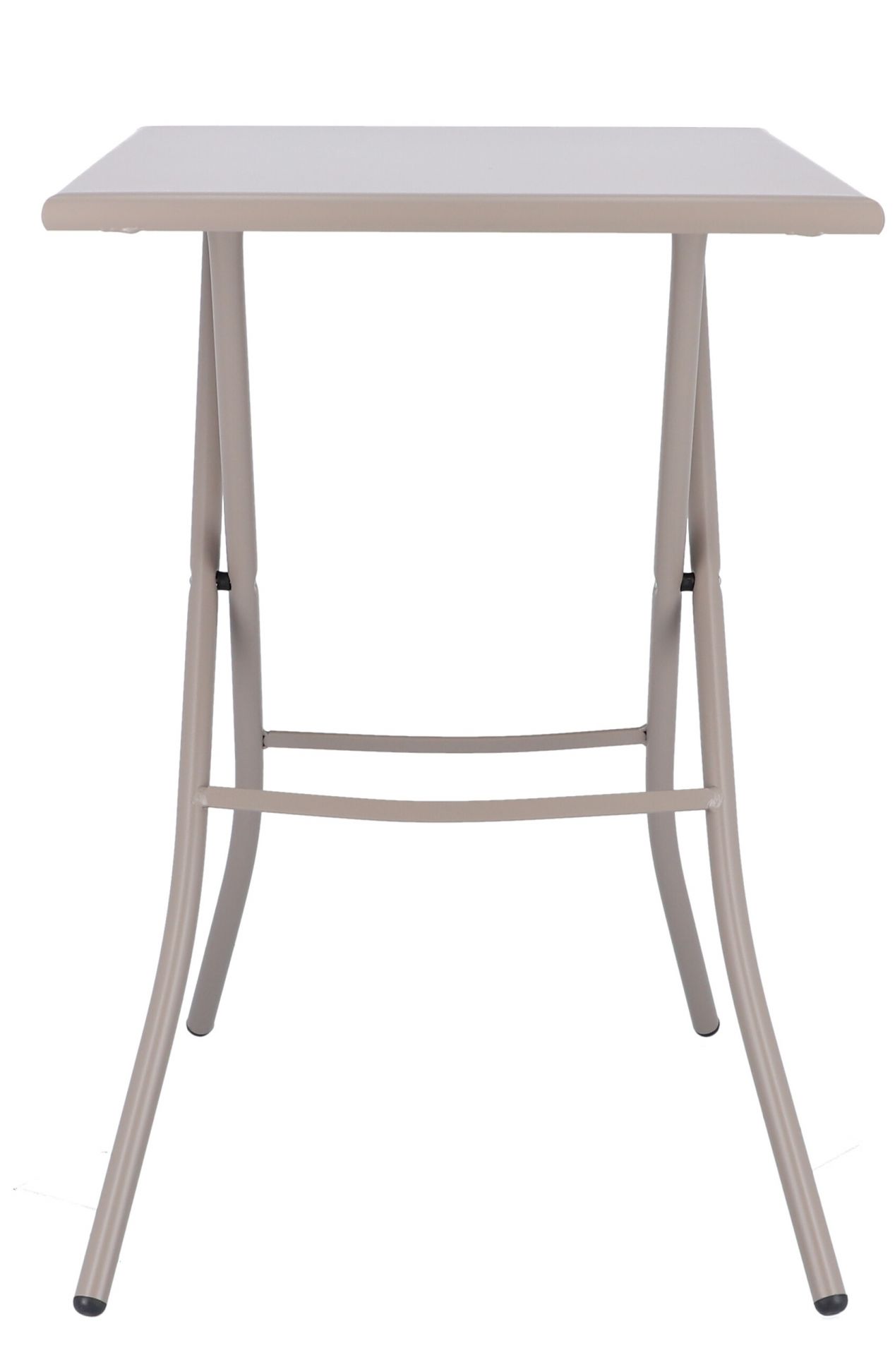 Fiam Sirio Folding Table W 50 x D 70 x H 73 cm Outdoor Jan Kurtz Taupe