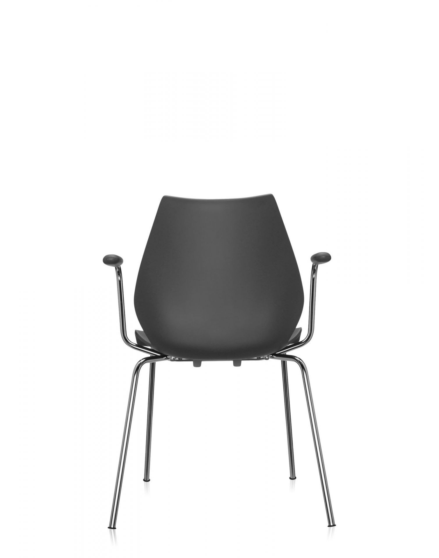 Maui Chair with Armrest Kartell Anthracite