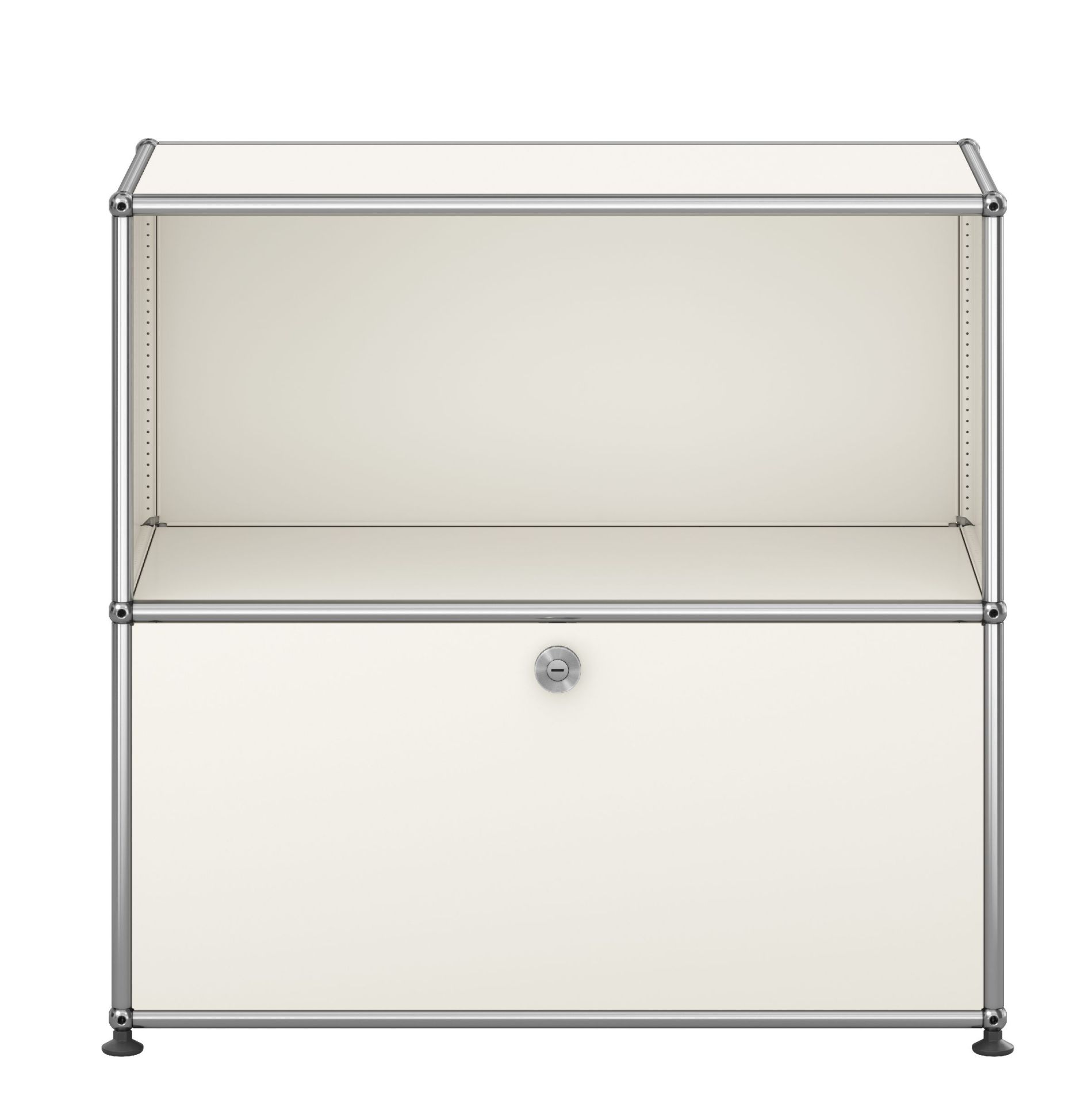 USM Haller Sideboard M62 1 Flap / 1 Open Pure White