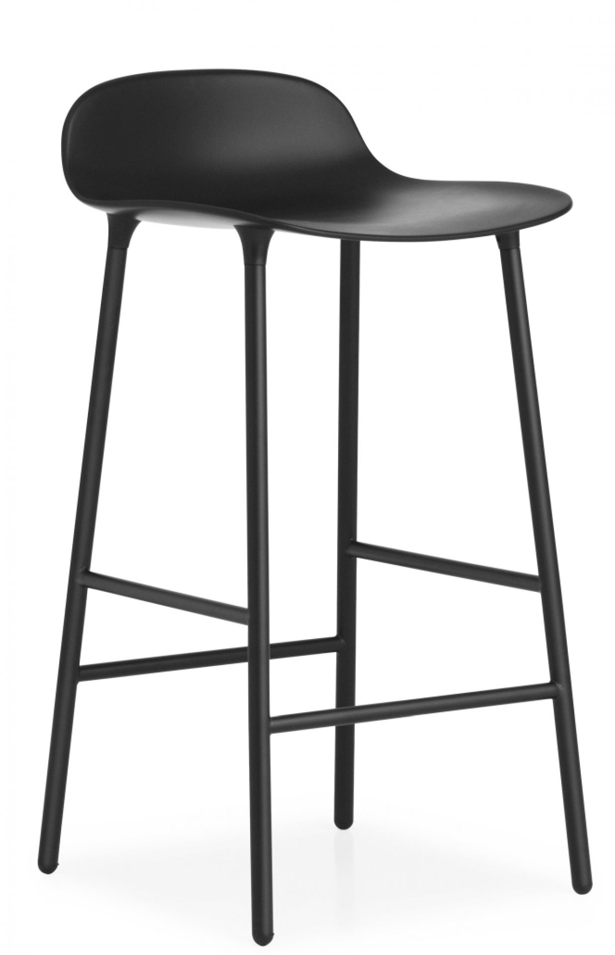 Form Barstool  H 65 cm Steel Normann Copenhagen