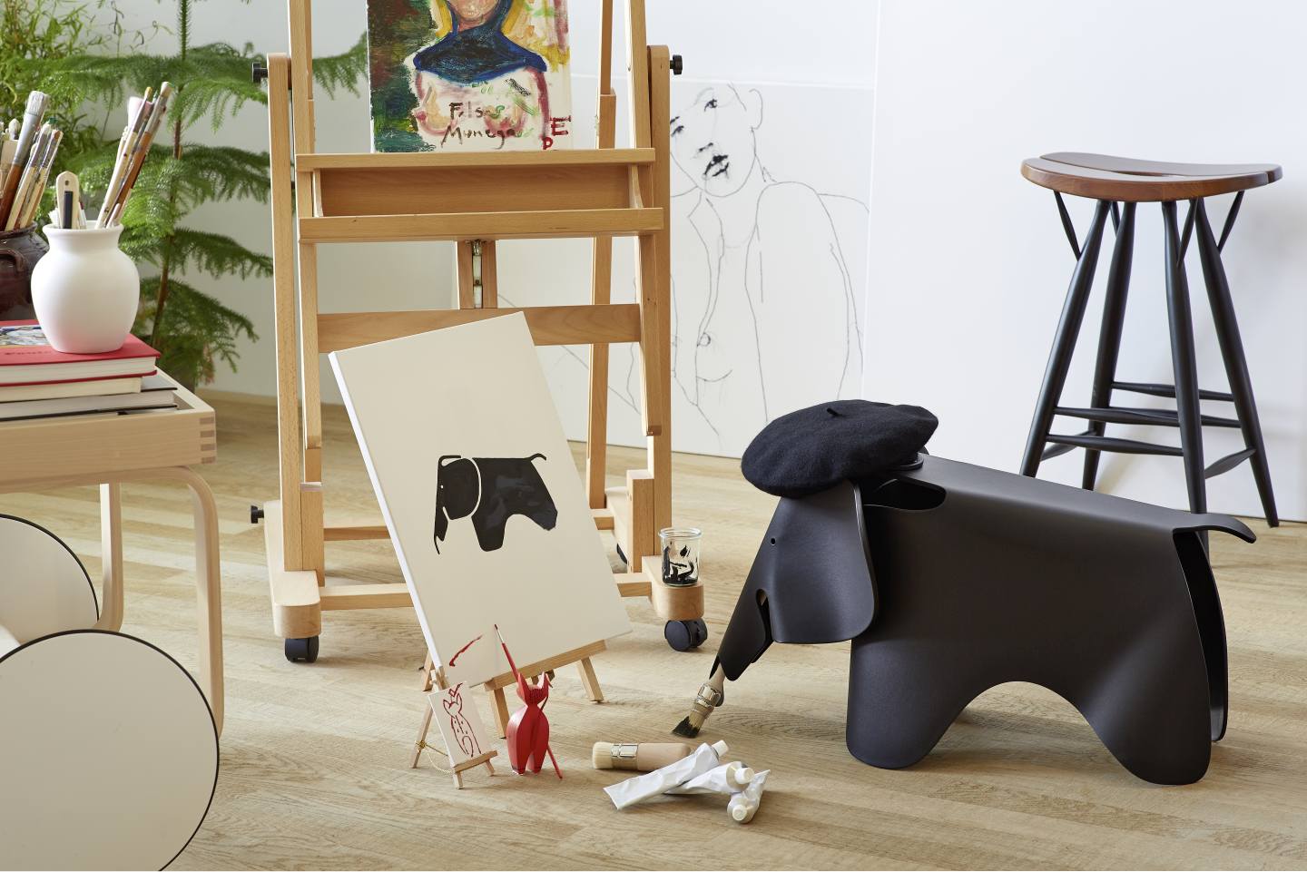 Eames Elephant Stool Vitra
