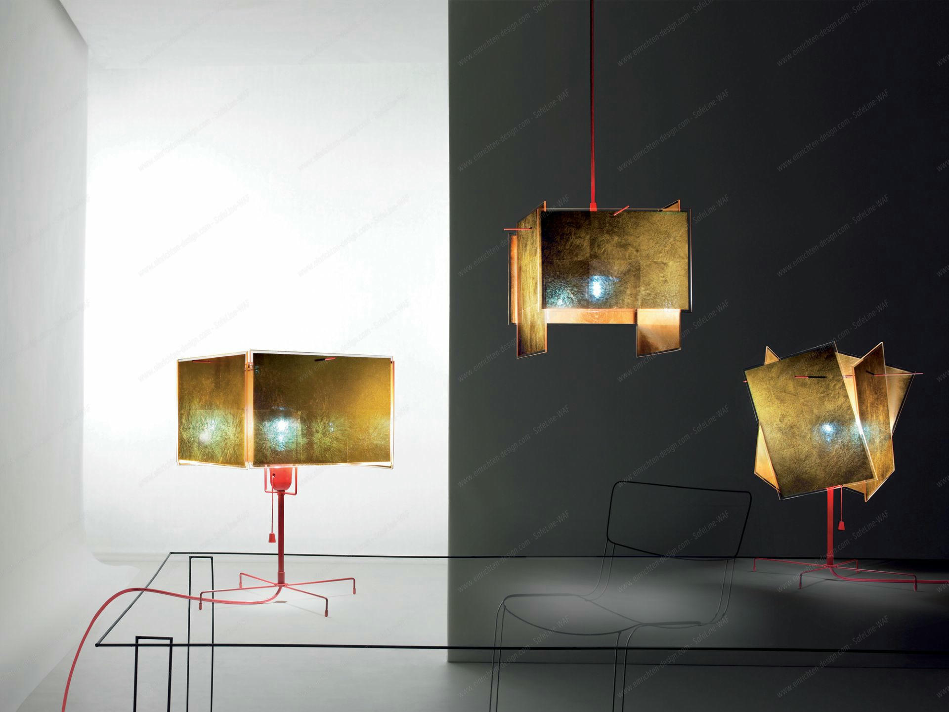 24 Karat Blue Pendant/Ceiling Light Ingo Maurer