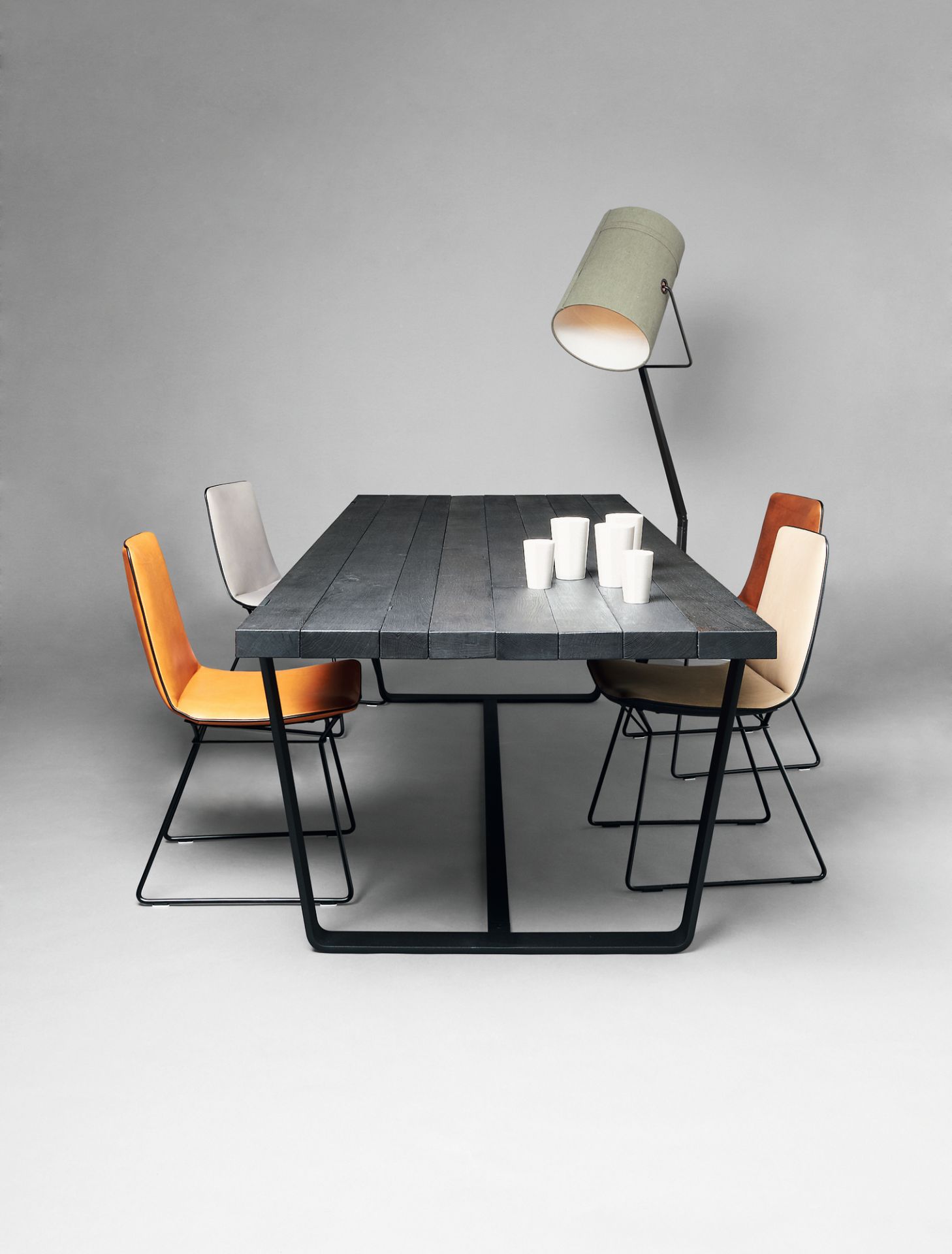 BB 11 Clamp table oak raw/oiled Janua