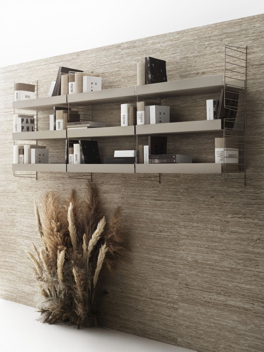 String Kitchen Wall Shelving System B String Furniture  