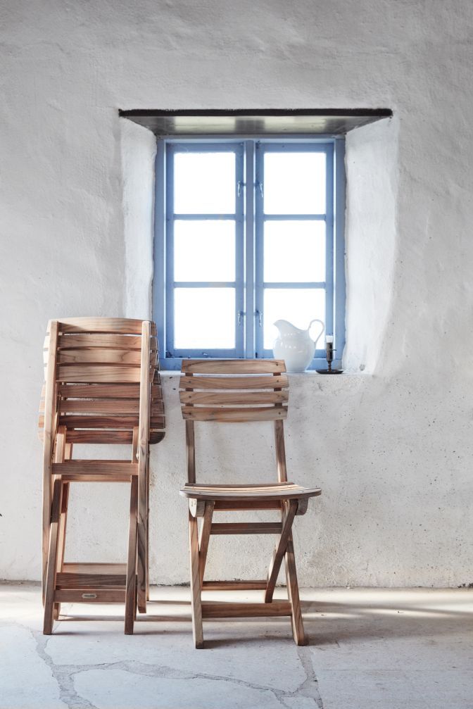 Vendia Chair Folding Chair Outdoor Skagerak by Fritz Hansen