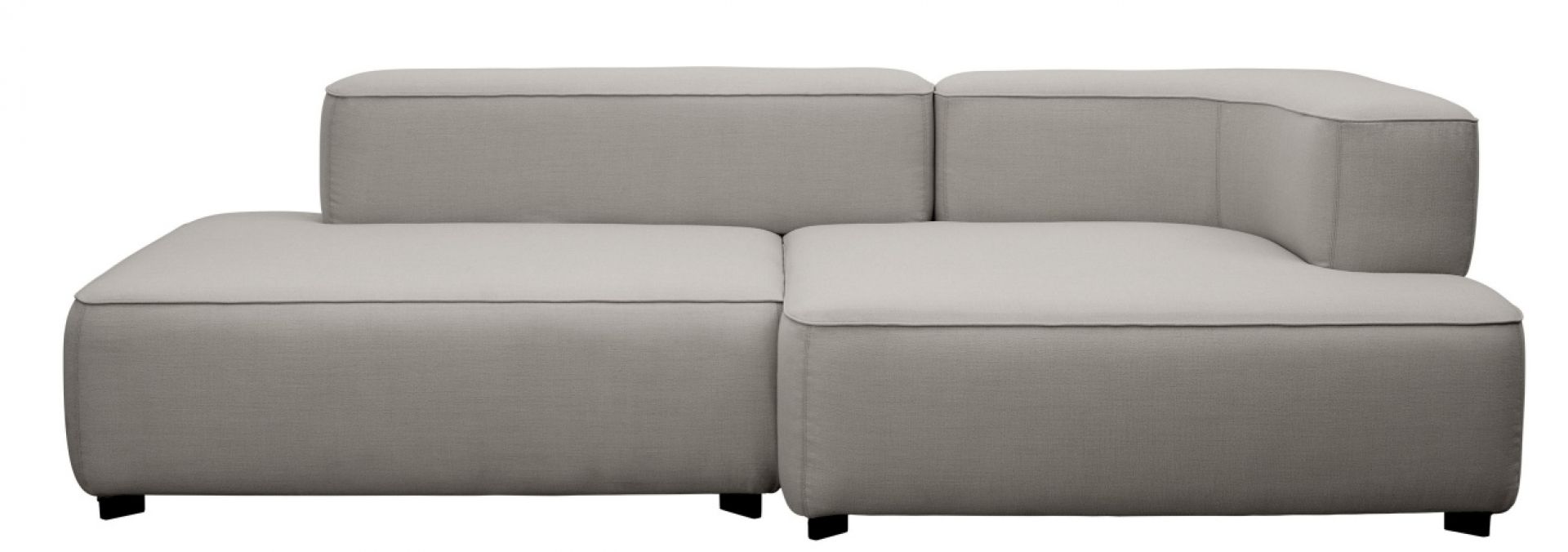 Alphabet 2-Seater Sofa Armrest Right Fritz Hansen