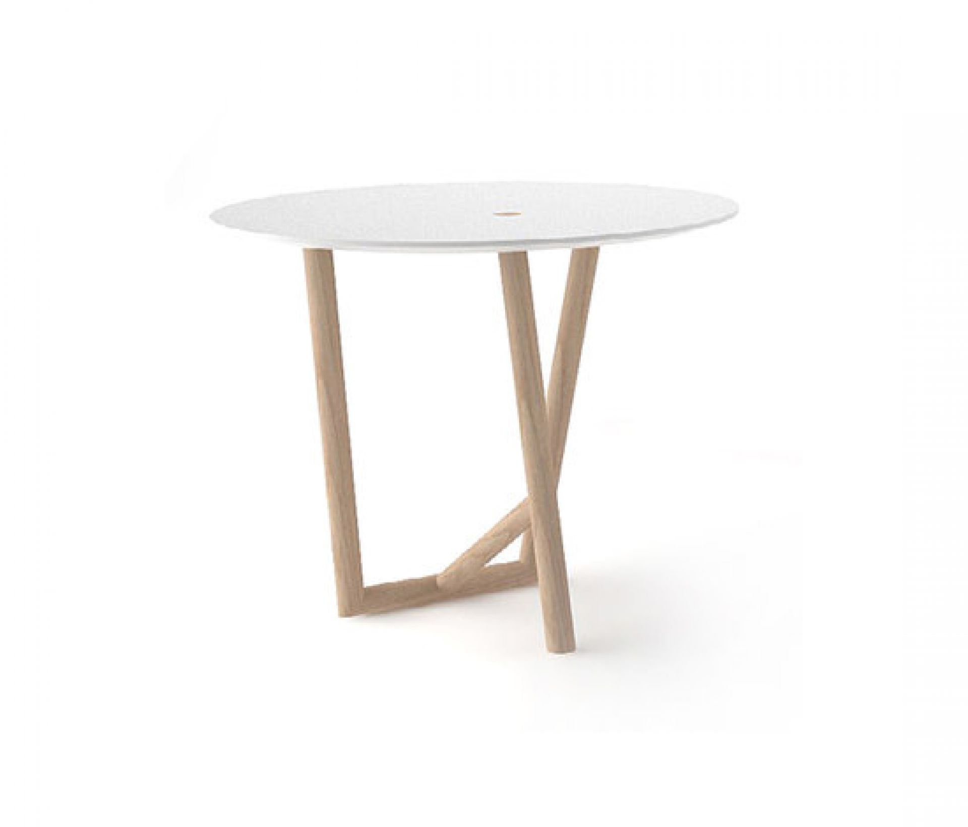Klara Table Ø 84 cm Corian top Moroso