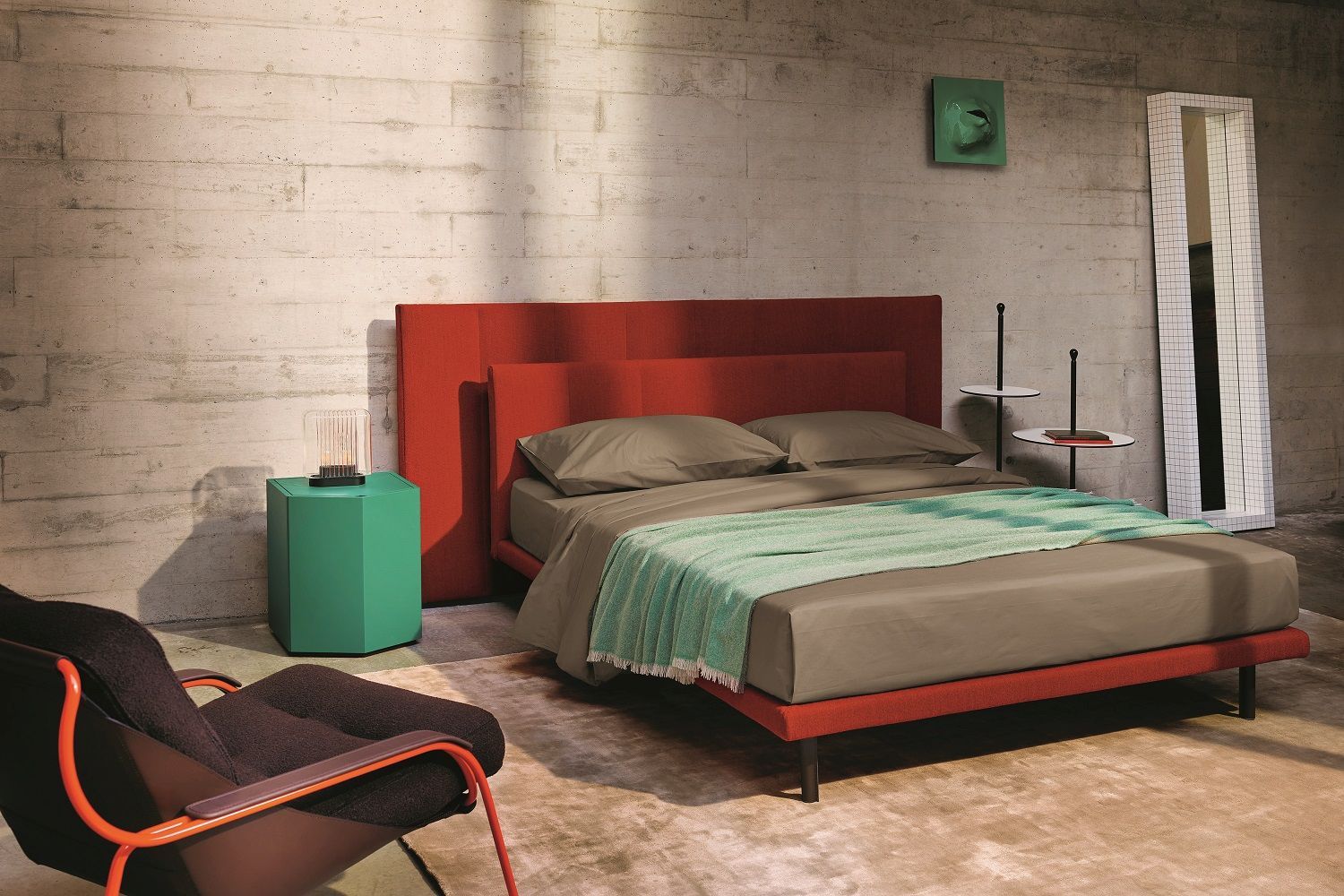 Z24 Nightstand 728 Bedside table Zanotta