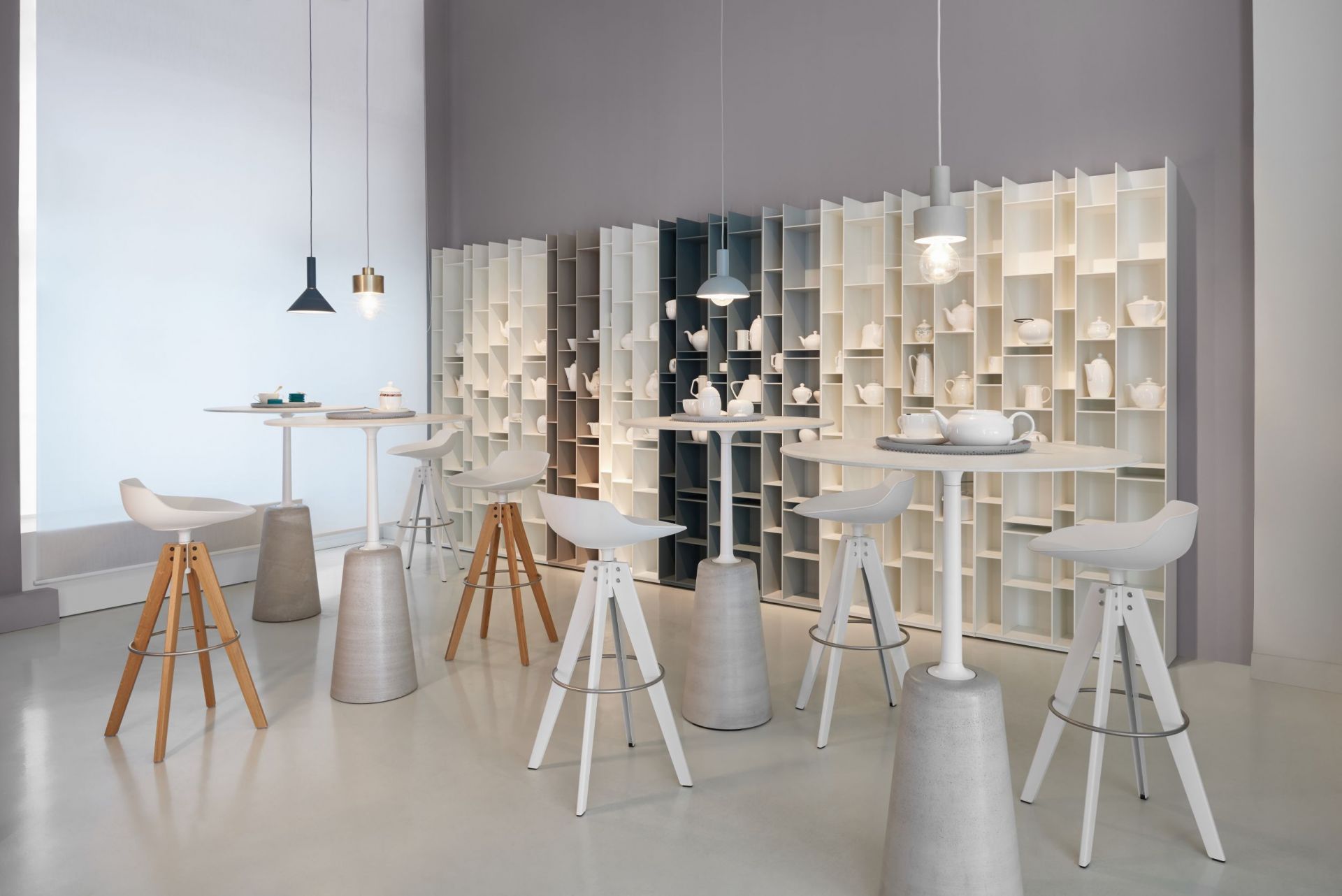Rock Table Bar Table Concrete MDF Italia