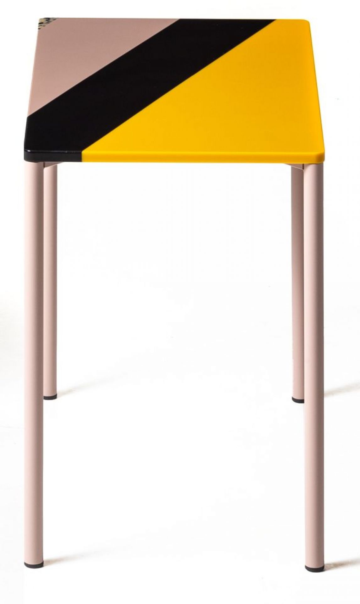 Fishbone Table 54x34x50 yellow Moroso