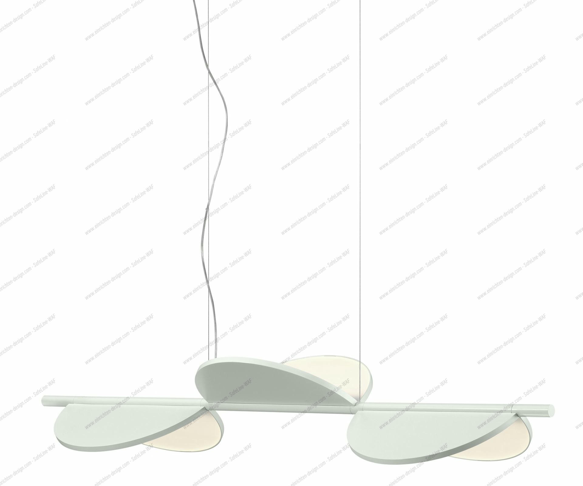 Almendra Linear S3 pendant lamp Flos Off-white