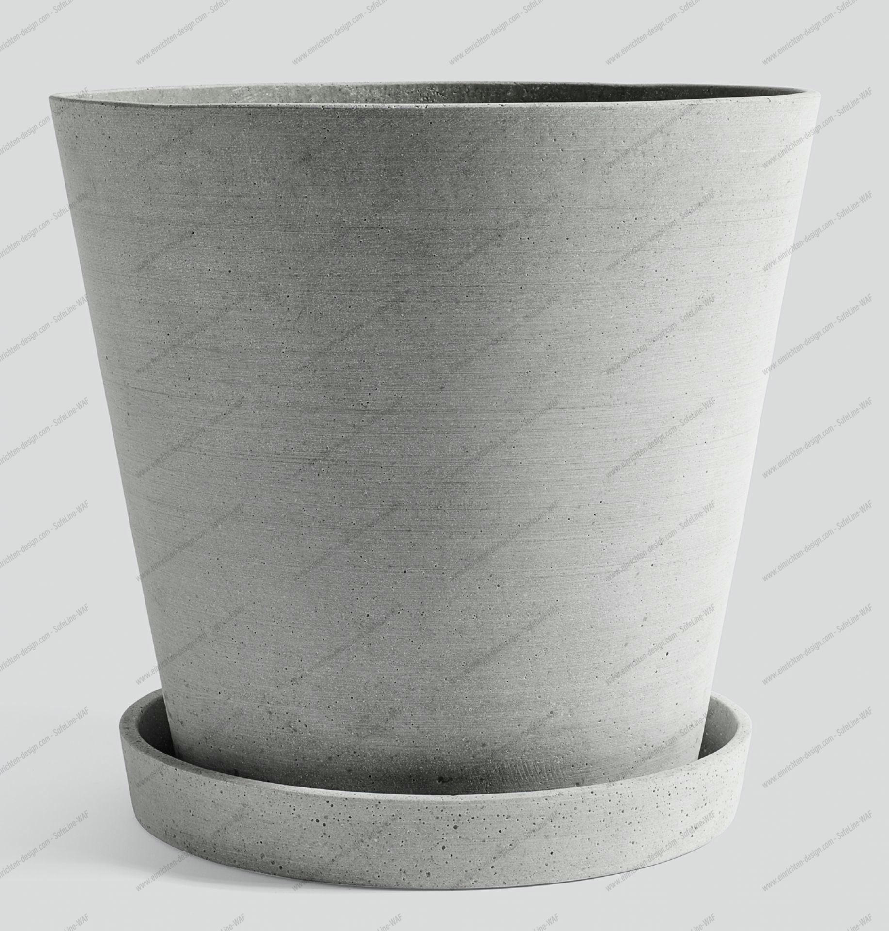 Flowerpot with saucer XXXL Hay
