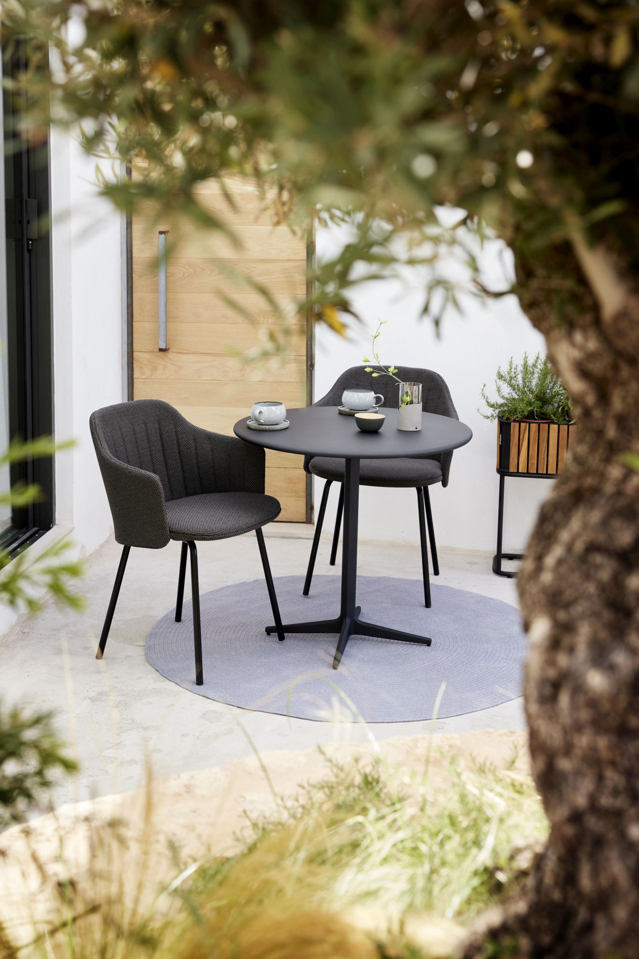 Choice Outdoor Chair Steel Frame 4 Legs Cane-Line 