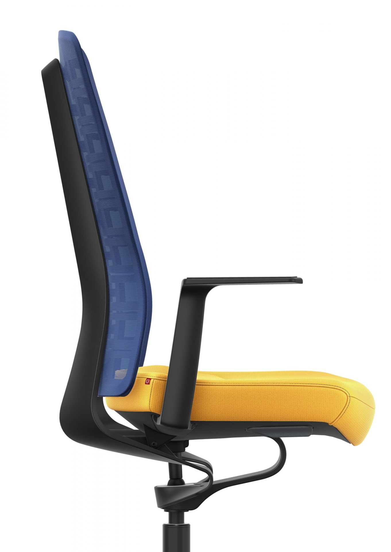 Pure Edition Active Office swivel chair Interstuhl Blue  - Yellow