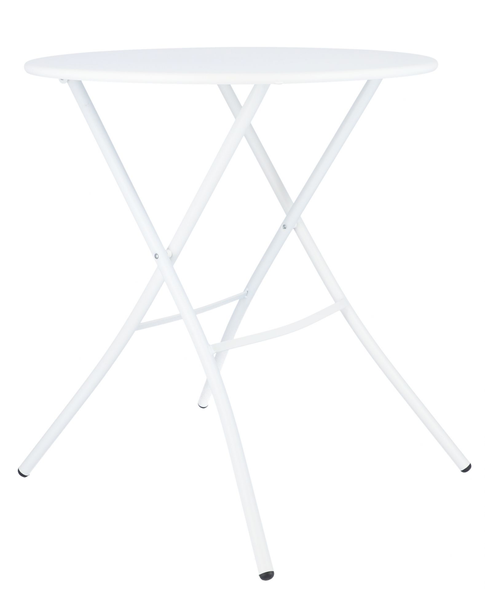 Fiam Sirio Folding Table Ø 67 cm Outdoor Jan Kurtz White
