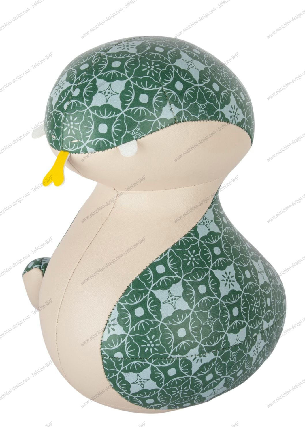 Bookend Snake Nick Green (May Prosperity Blossom) / Wheat Züny