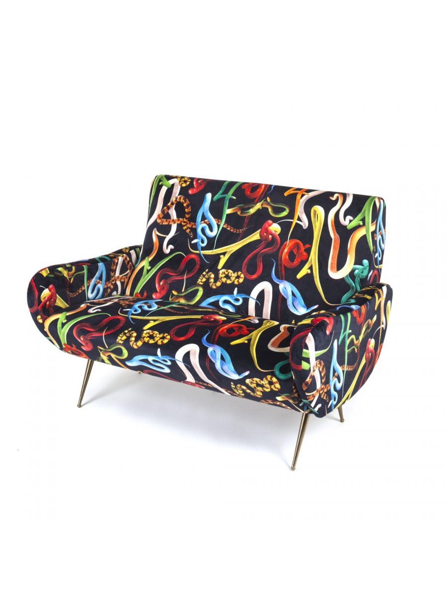 Toiletpaper 2-seater sofa Snakes Seletti