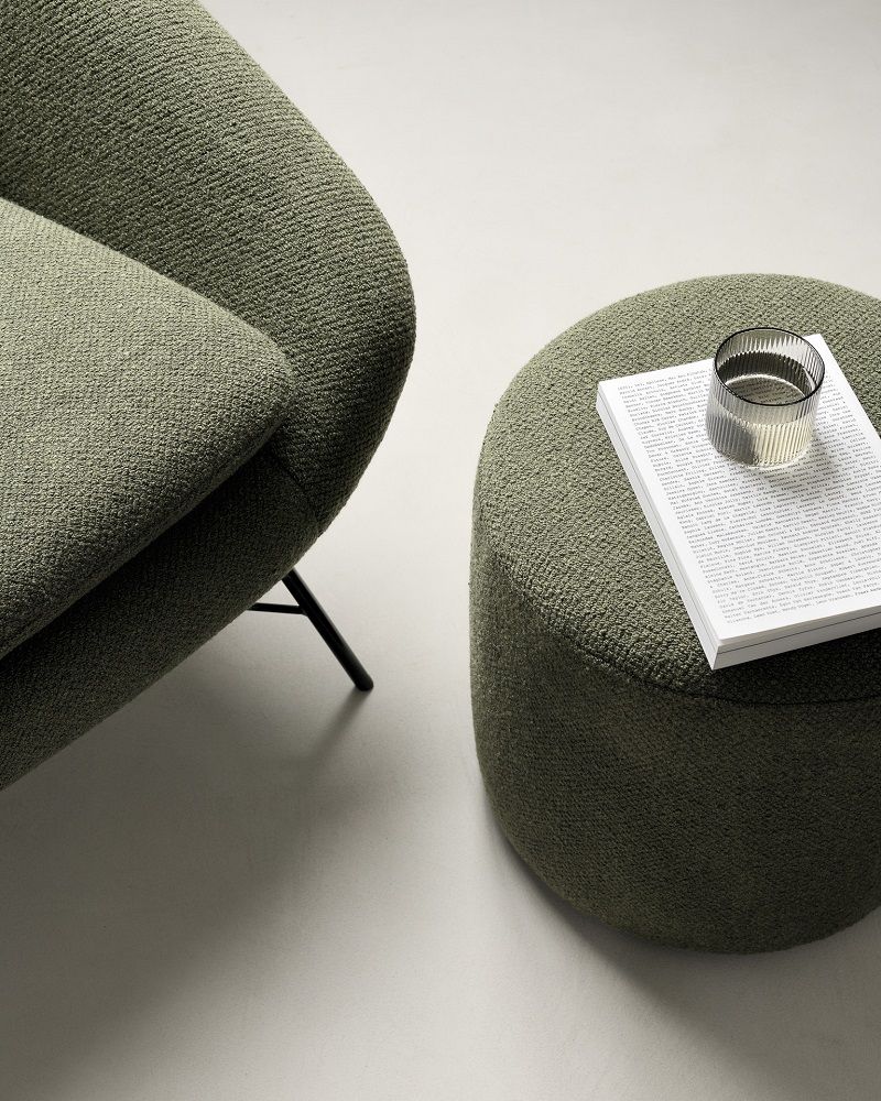 Barrow Lounge Chair Ethnicraft pine green