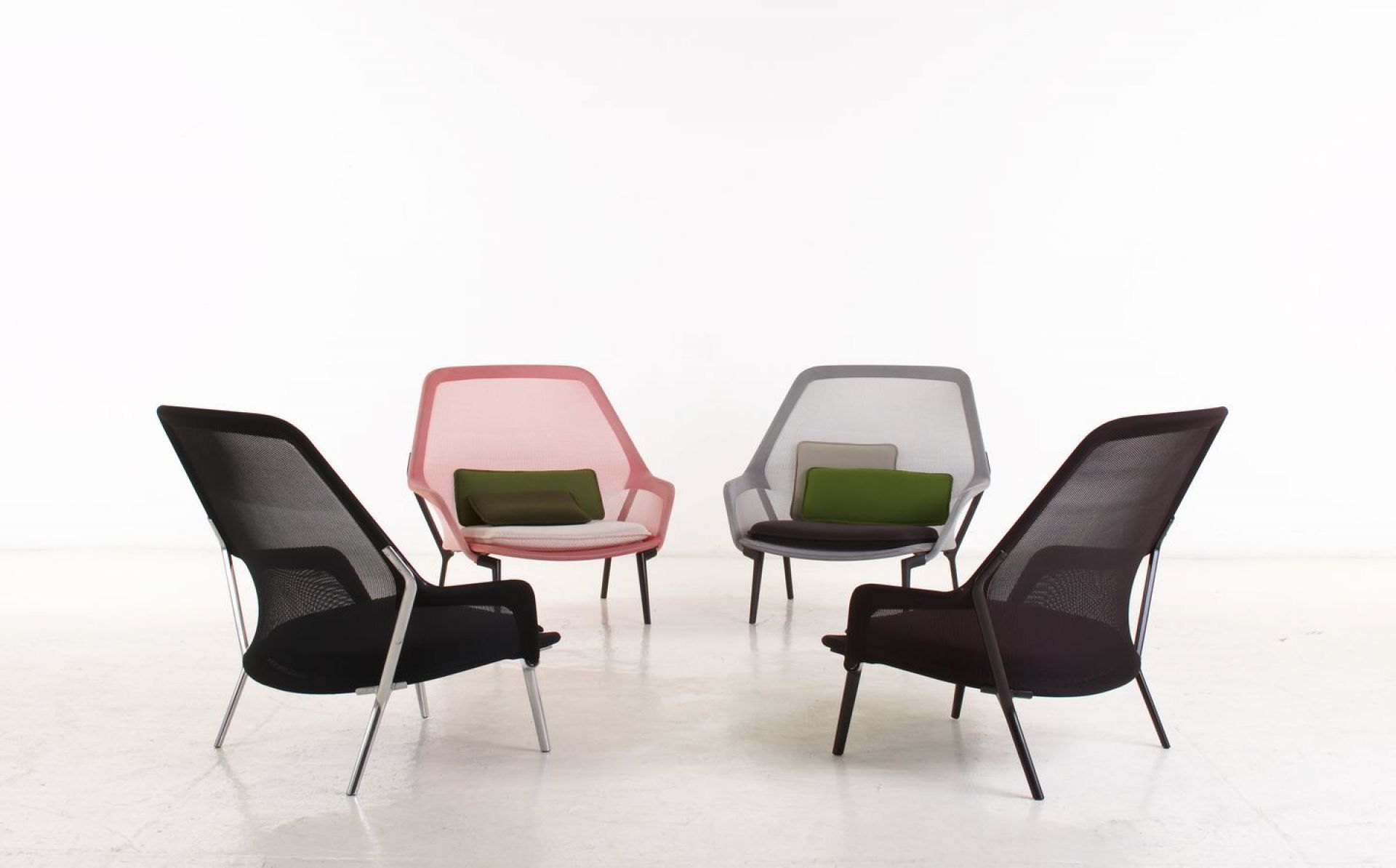Slow Chair &amp; Ottoman Armchair Vitra