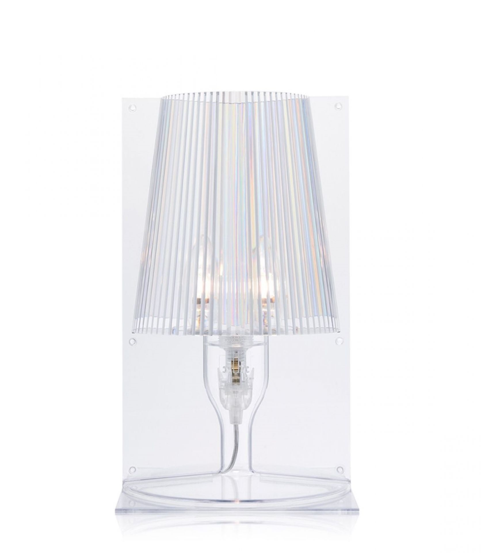 Intentie Menda City Opblazen Take Table lamp Kartell crystal clear | crystal clear | KARTELL 9050B4