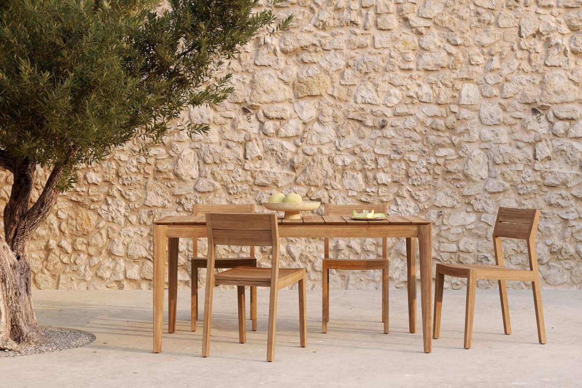 Bok Outdoor Dining Table Teak Ethnicraft