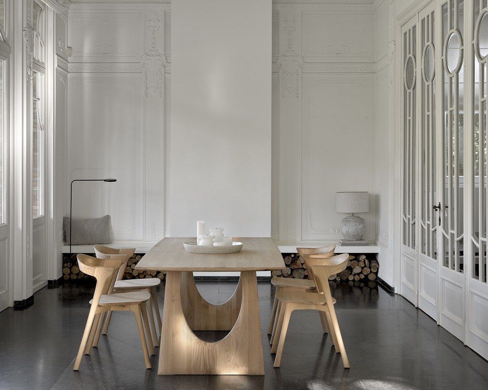 Geometric Dining table Oak oiled Ethnicraft
