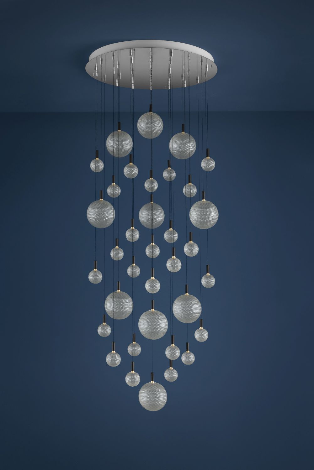 Par 18 Chandelier pendant light Catellani & Smith 25x 16 cm - 10x 8 cm