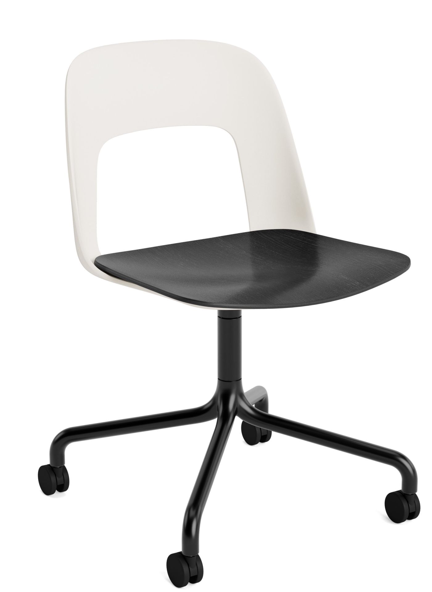 Layout Side Chair 162 4-star swivel chair Hay 