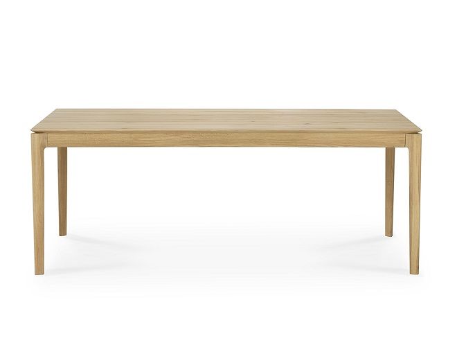 Bok Extendable Table Oak Rectangular Ethnicraft