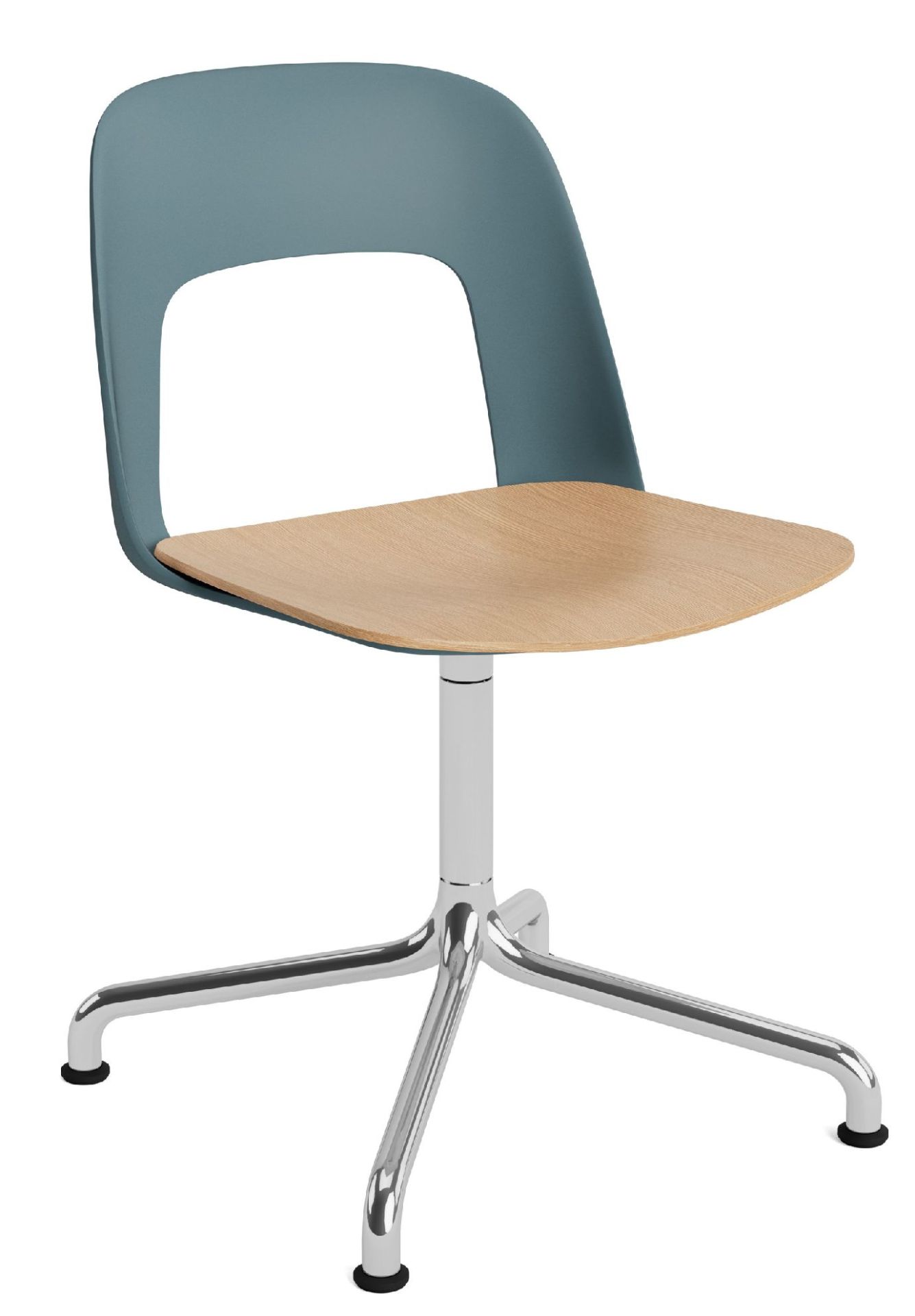 Layout Side Chair 152 4-star swivel chair Hay 