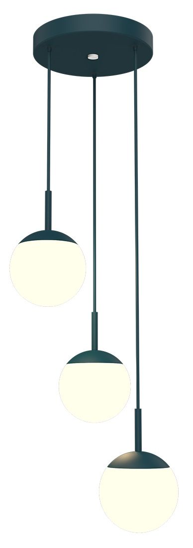 Mooon Triple Suspension Ø 15 cm pendant light Fermob Mooon Triple Suspension Ø 15 cm pendant light Fermob