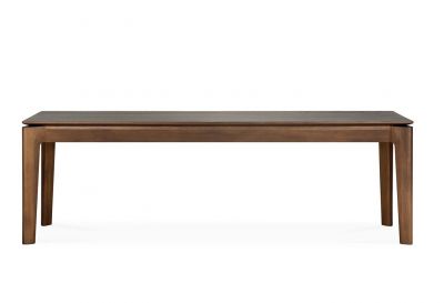 Bok bench teak dark brown Ethnicraft 