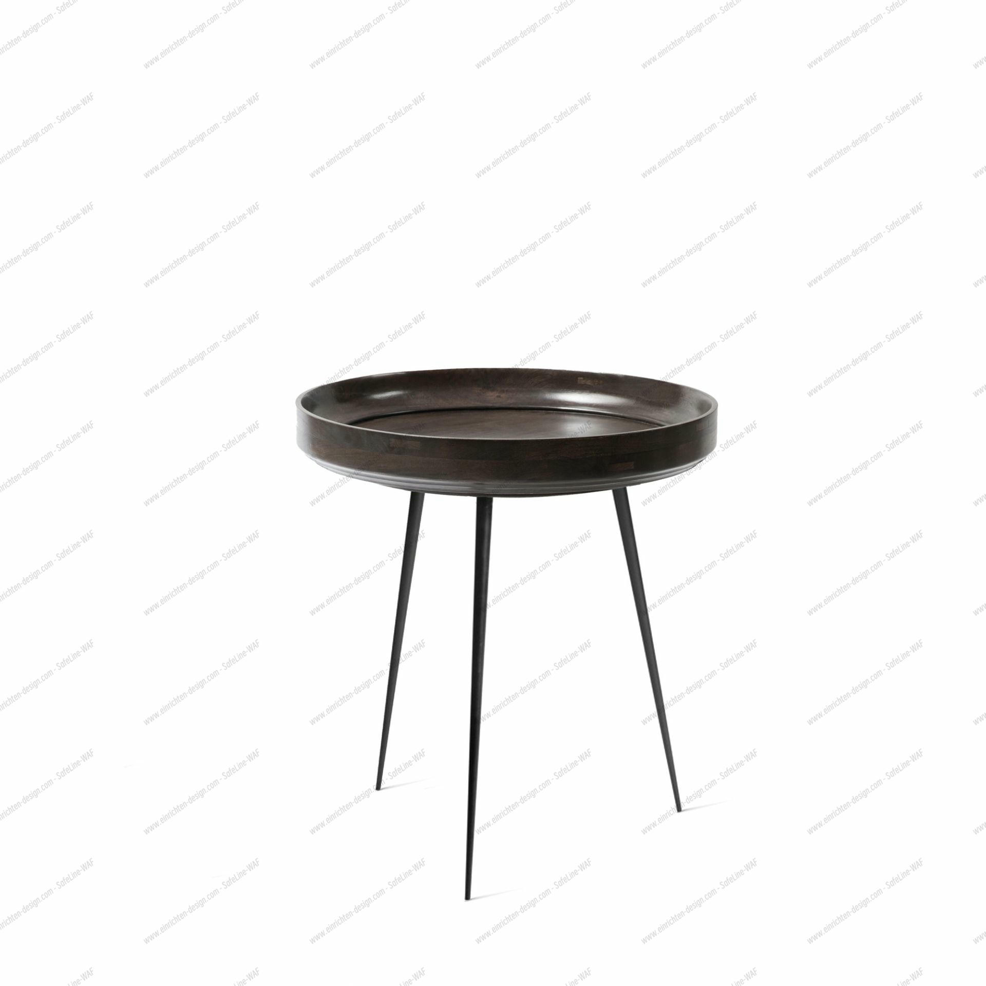 Bowl Table mango wood Sirka gray Mater