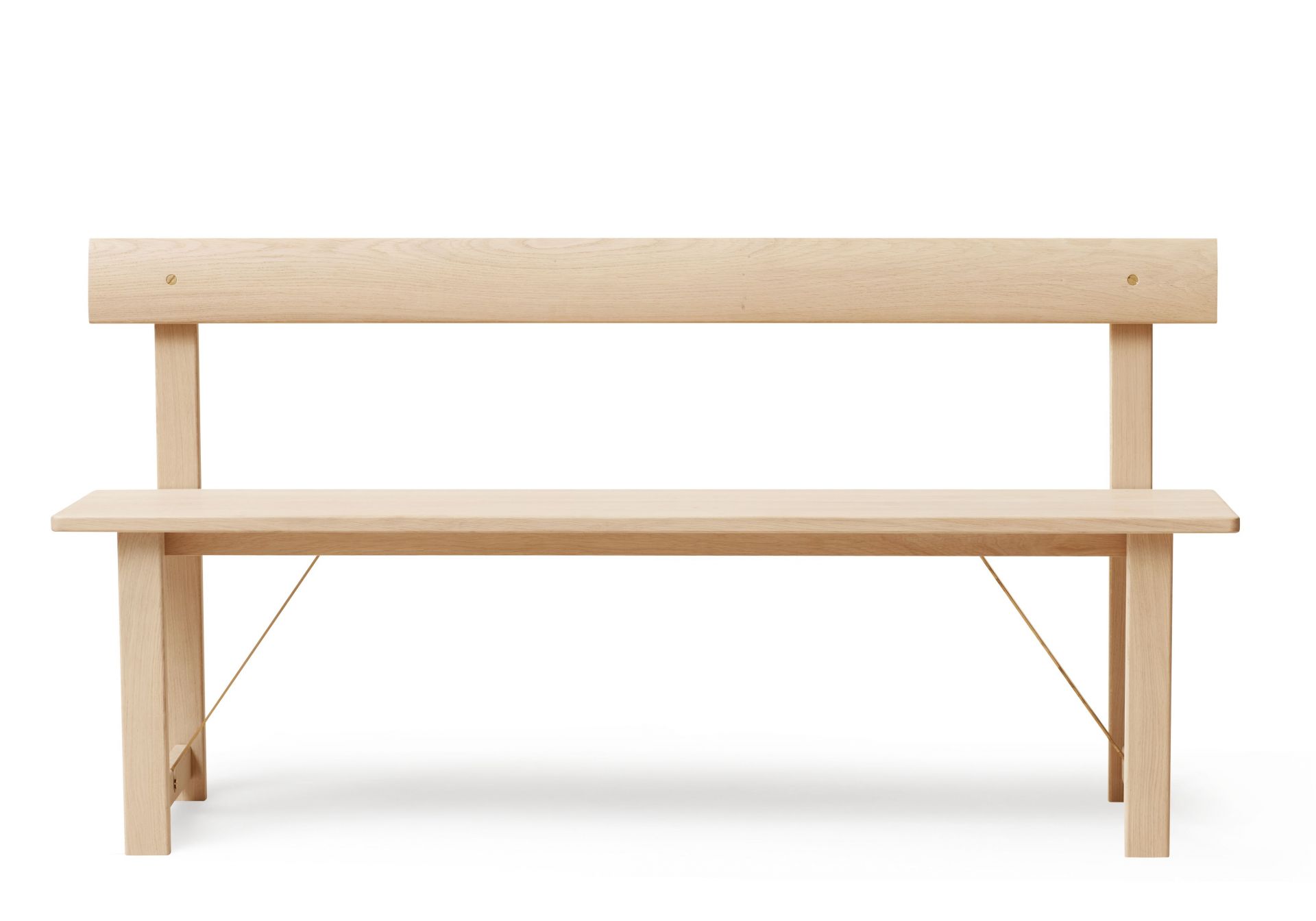Position Bench Oak white oiled Form & Refine