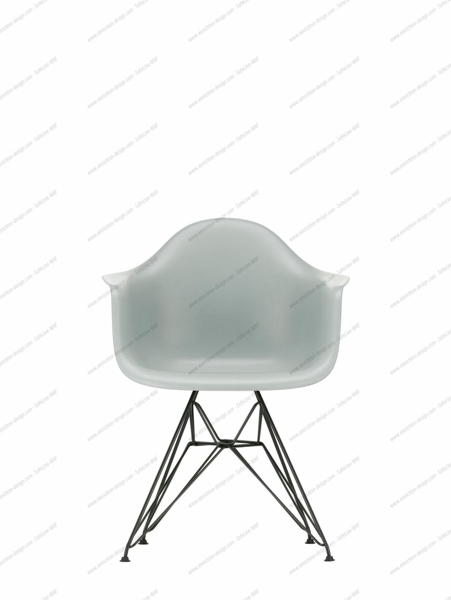 Eames Plastic Arm Chair DAR Chair Vitra Chrome - Forest